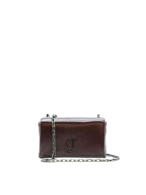 Christian Louboutin Loubi54 embossed-logo crossbody bag