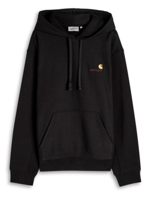 Carhartt Wip American Script Hooded Cotton Sweatshirt