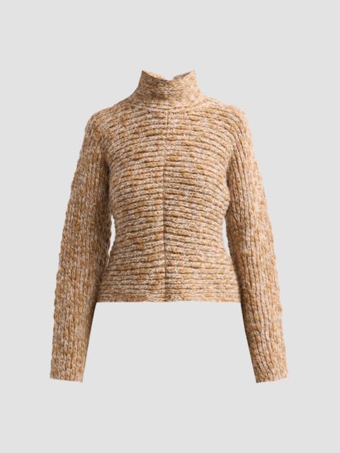 Proenza Schouler Women's Pippa Chunky Horizontal Knit Sweater - Oat Melange