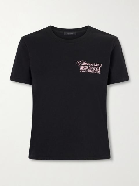WILLY CHAVARRIA House Of Style Printed Cotton-jersey T-shirt
