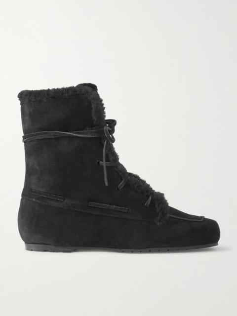 Aeyde Paul Shearling Ankle Boots