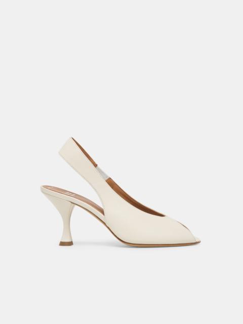 dolce vita MADOW HEELS OFF WHITE LEATHER