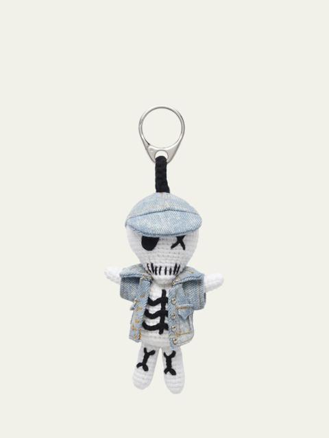 Alexander McQueen The Doll Denim Bag Charm