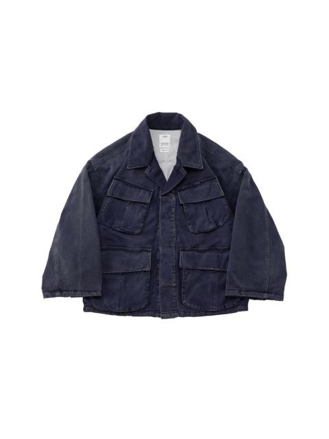 visvim TROPICAL COMBAT JKT DMGD W INDIGO