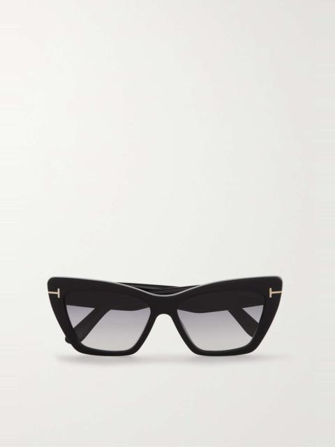 TOM FORD Wyatt cat-eye acetate sunglasses