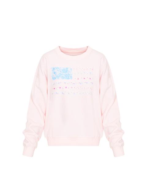 LoveShackFancy Palo Americana Fleece Pullover
