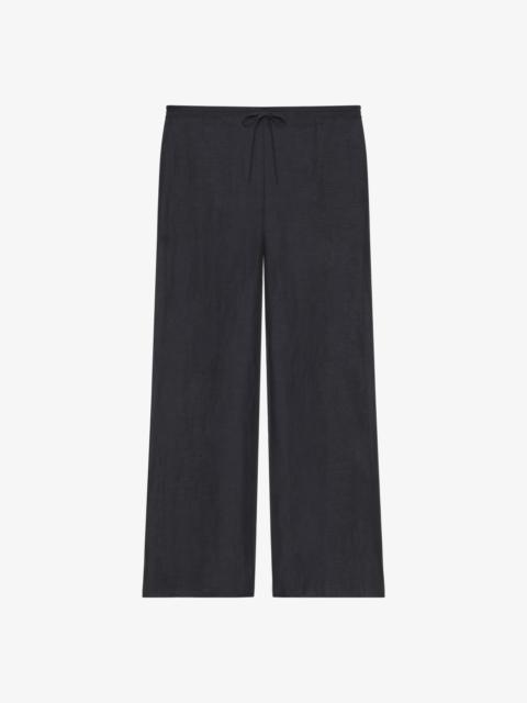 Givenchy PANTS IN SILK AND LINEN