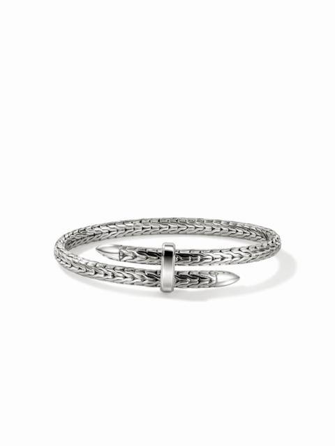 Spear Flex Cuff, Sterling Silver, 5.5MM