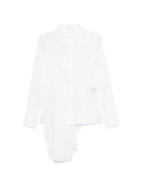 Yohji Yamamoto draped shirt