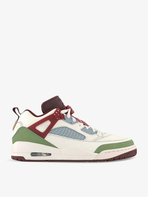 Spizike Low Luna New Year mid-top leather trainers