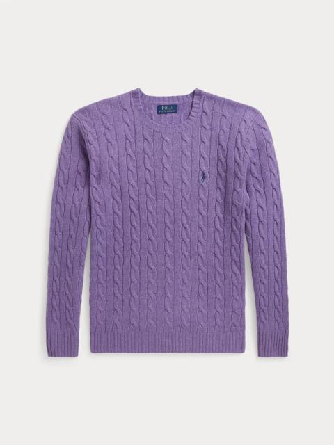Polo Ralph Lauren Cable-Knit Wool-Cashmere Sweater