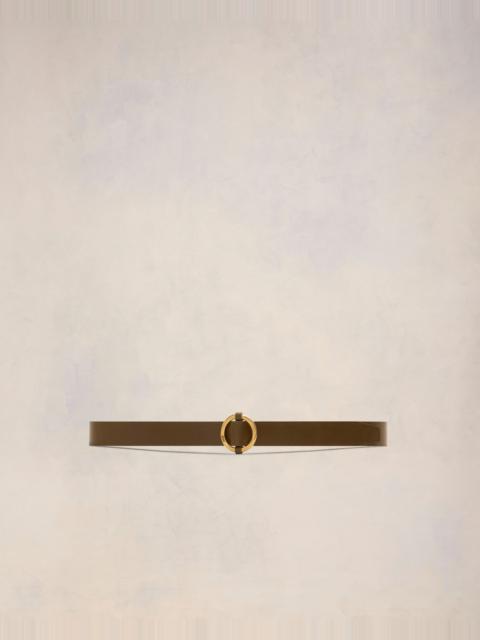AMI Paris AMI ROUND BUCKLE BELT 30 MM