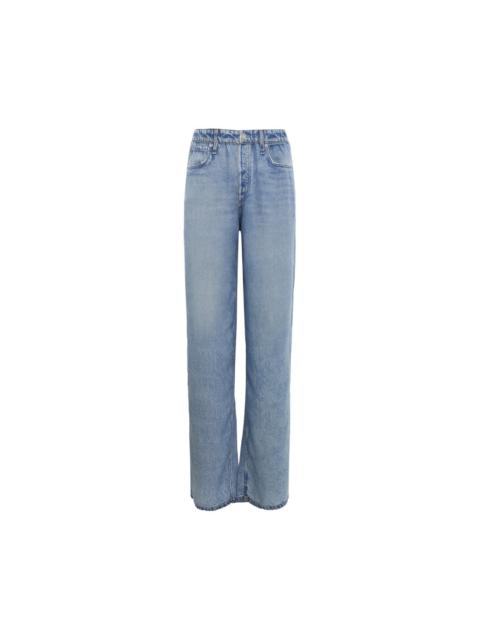 rag & bone Miramar Wide Leg Pull-On Jeans