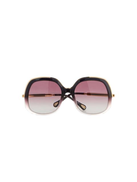 Chloé square-frame sunglasses