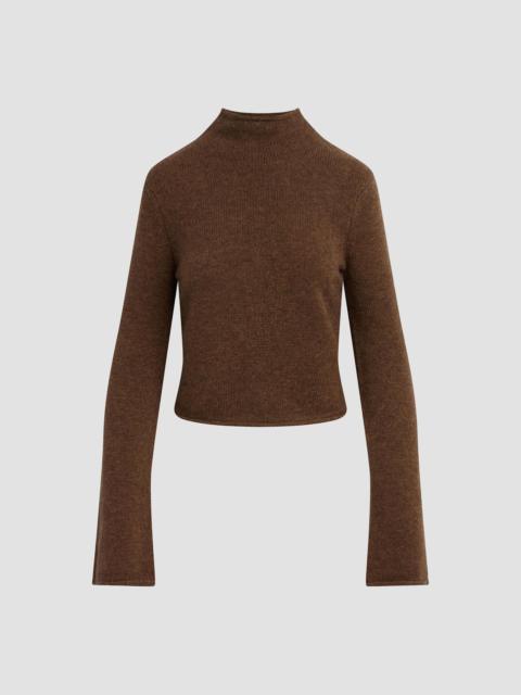 Joe's Jeans Women's Jane Roll-Neck Bell-Sleeve Sweater - Cinnamon