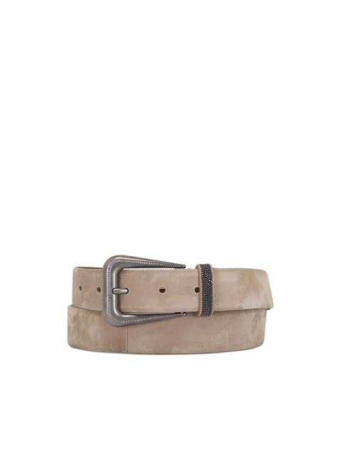 Brunello Cucinelli embellished-buckle belt