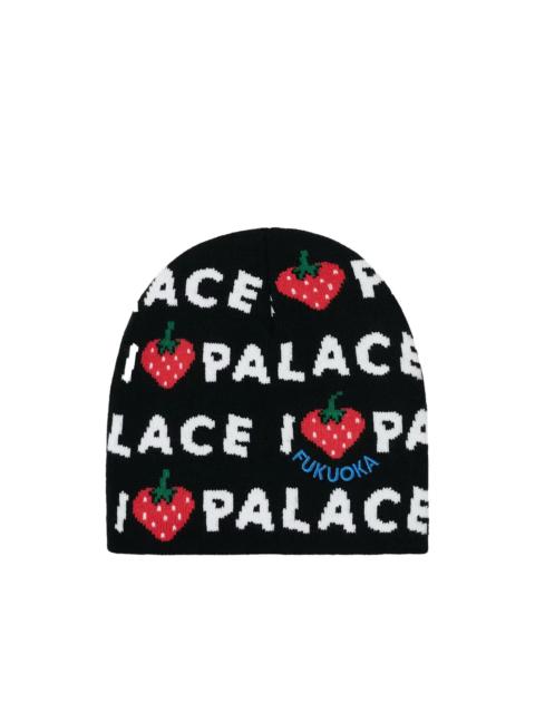 PALACE logo-embellishment beanie hat