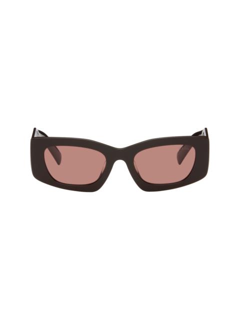 Prada Brown Cat-Eye Sunglasses