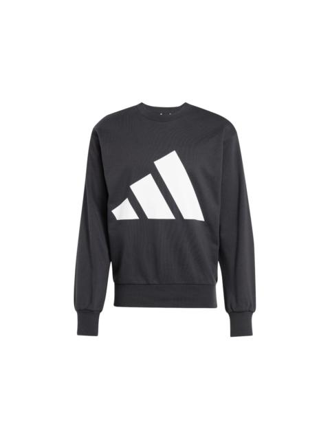 adidas adidas Essentials Big Logo French Terry Sweatshirt Black/White