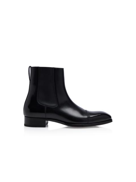 ELKAN LEATHER CHELSEA BOOTS