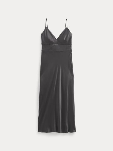 EVERLANE BIAS CUT SLIP DRESS IN SILK CHARMEUSE