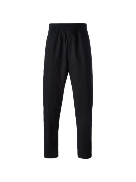 cropped tapered trousers