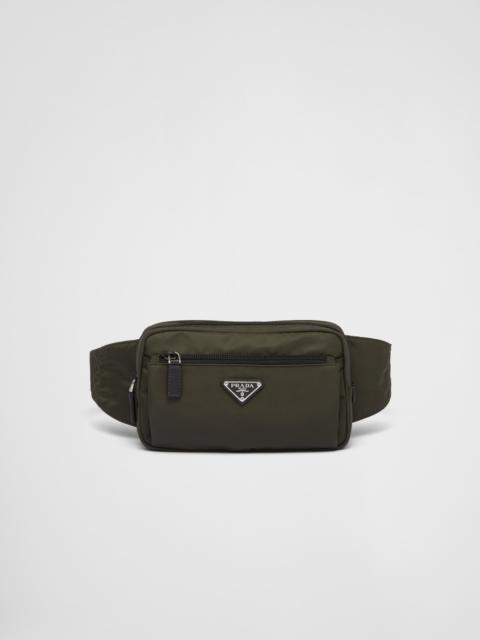 Re-Nylon and Saffiano leather belt bag