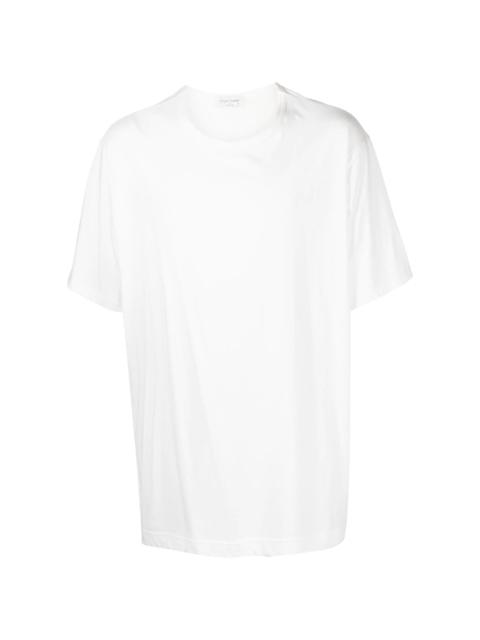 Yohji Yamamoto round-neck cotton T-shirt