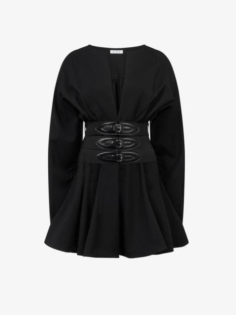 Alaïa WOOL BUCKLE DRESS