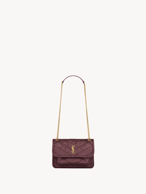 SAINT LAURENT NIKI MINI IN VINTAGE LEATHER