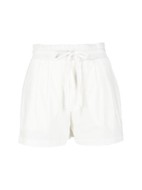 drawstring waistband shorts