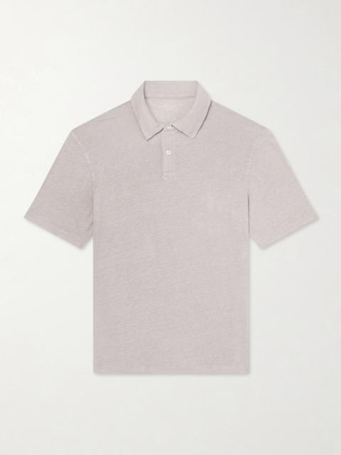 Hartford Knitted Linen Polo Shirt