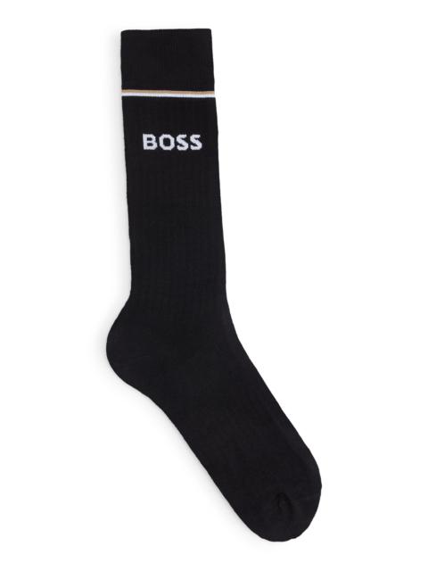 BOSS REGULAR-LENGTH SOCKS WITH BRANDED GOLF BALLS - GIFT SET