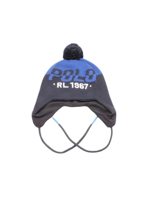 Polo Ralph Lauren pom-pom earflap beanie hat