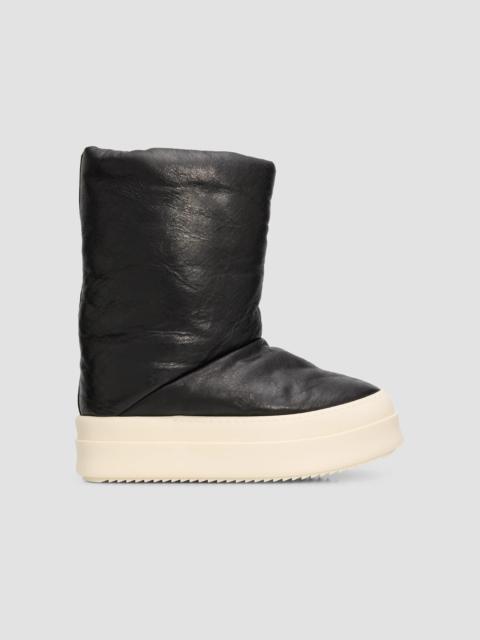 Rick Owens Women's Mega Bumper Lunar Leather Boots - Black Milk