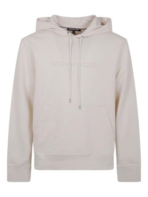 MICHAEL KORS logo-embossed hoodie
