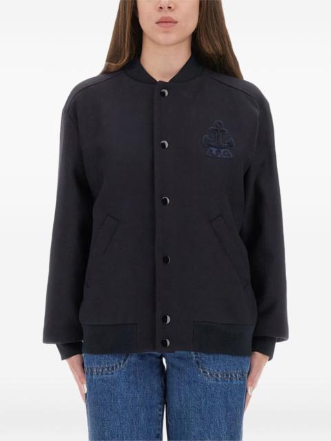 A.P.C. button embroidered jacket