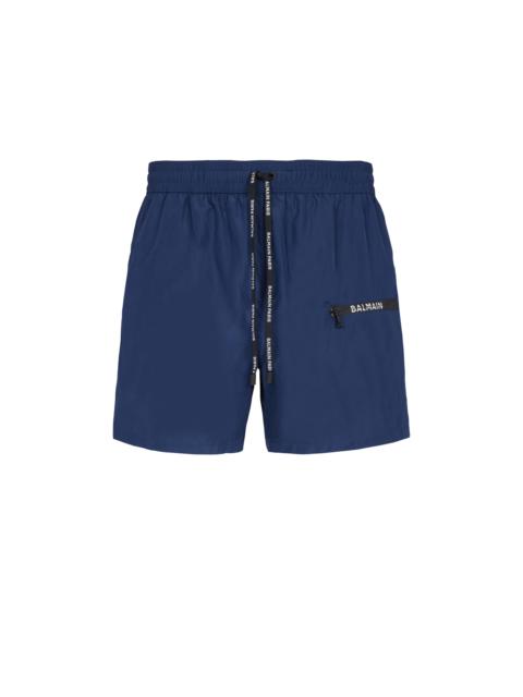 Balmain Balmain logo swim shorts