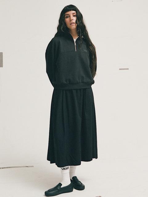 Vans Script Logo Mock Neck Sweatshirt