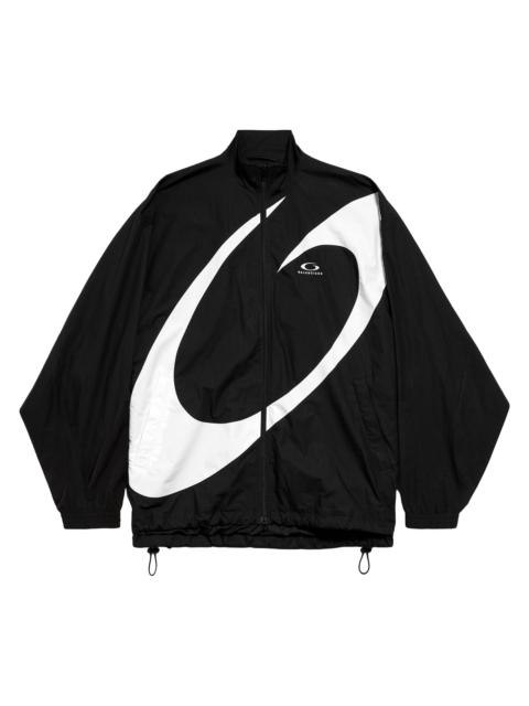 BALENCIAGA Men's Loop Sports Icon Tracksuit Jacket - Black