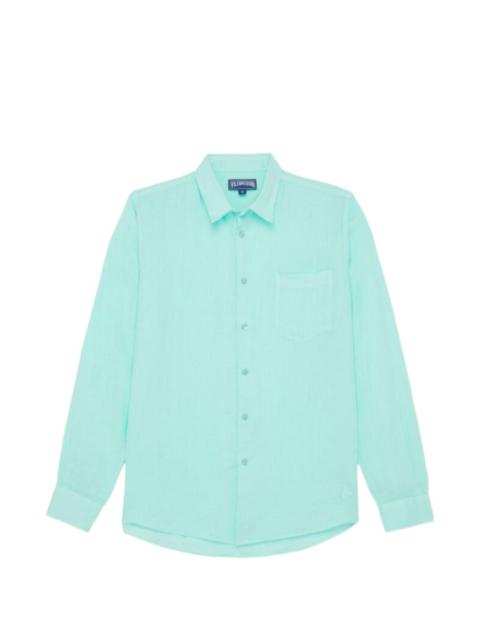 Vilebrequin button-up linen shirt