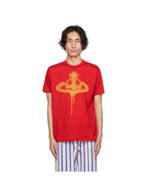 Vivienne Westwood Red Spray Orb T-Shirt