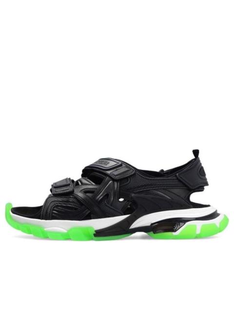 BALENCIAGA Balenciaga Track sandals 'Clear Sole Black Green White' 655954W2CC41038