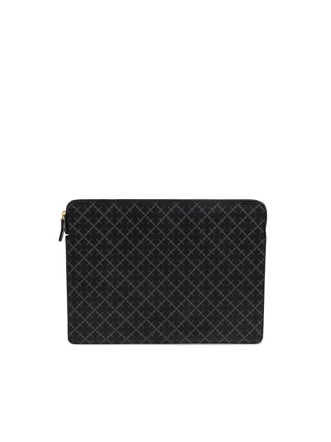 BY MALENE BIRGER monogram-pattern zip laptop bag