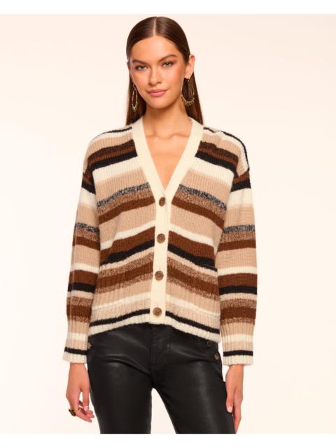RAMY BROOK Caroline Striped Cardigan Sweater