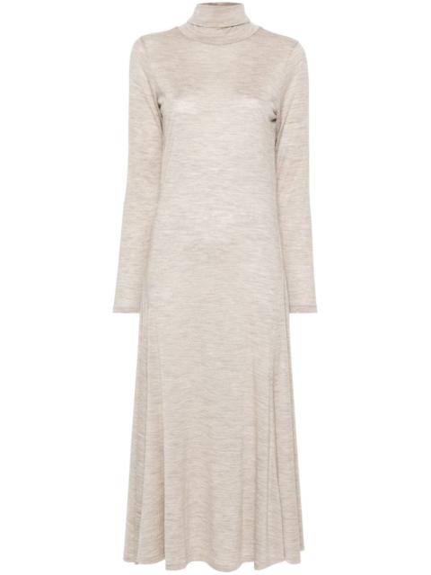 Polo Ralph Lauren mélange-effect maxi dress