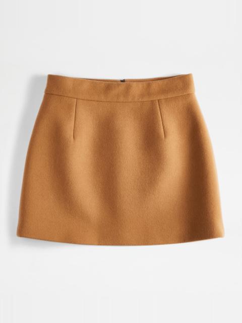 Tod's MINISKIRT - BROWN