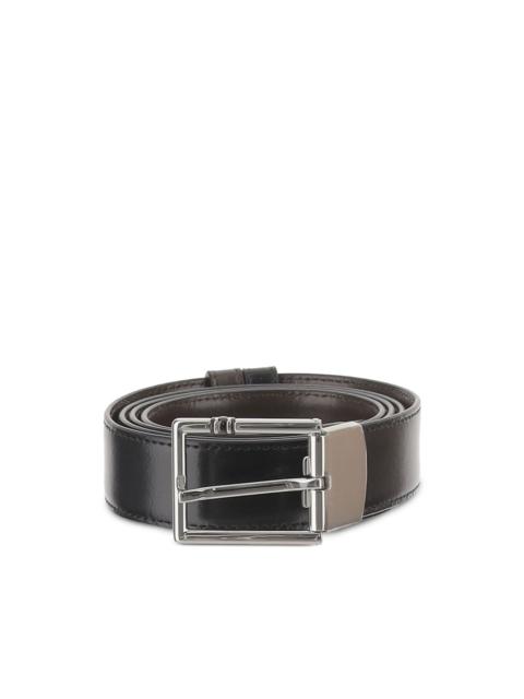 Montblanc reversible leather belt