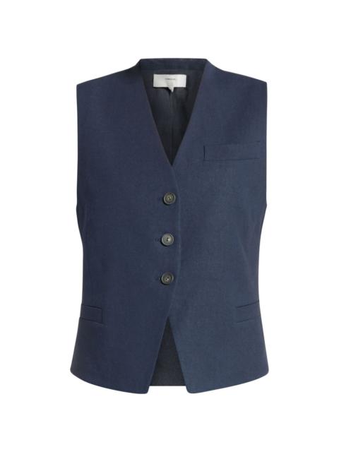 Vince V-neck waistcoat