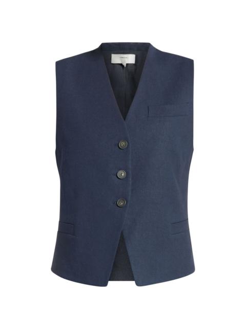 V-neck waistcoat